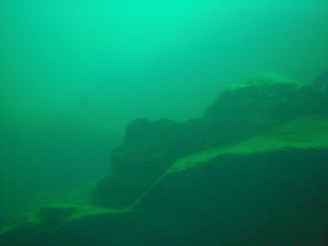 Tauchsee Horka: Unterwasserlandschaft